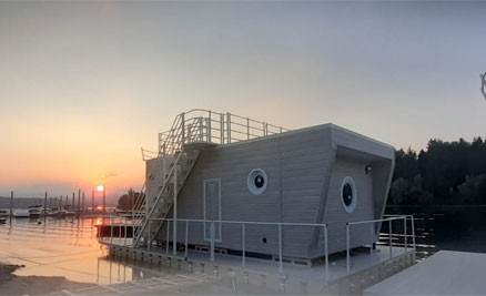 casette galleggianti Water dreams camping italia lido